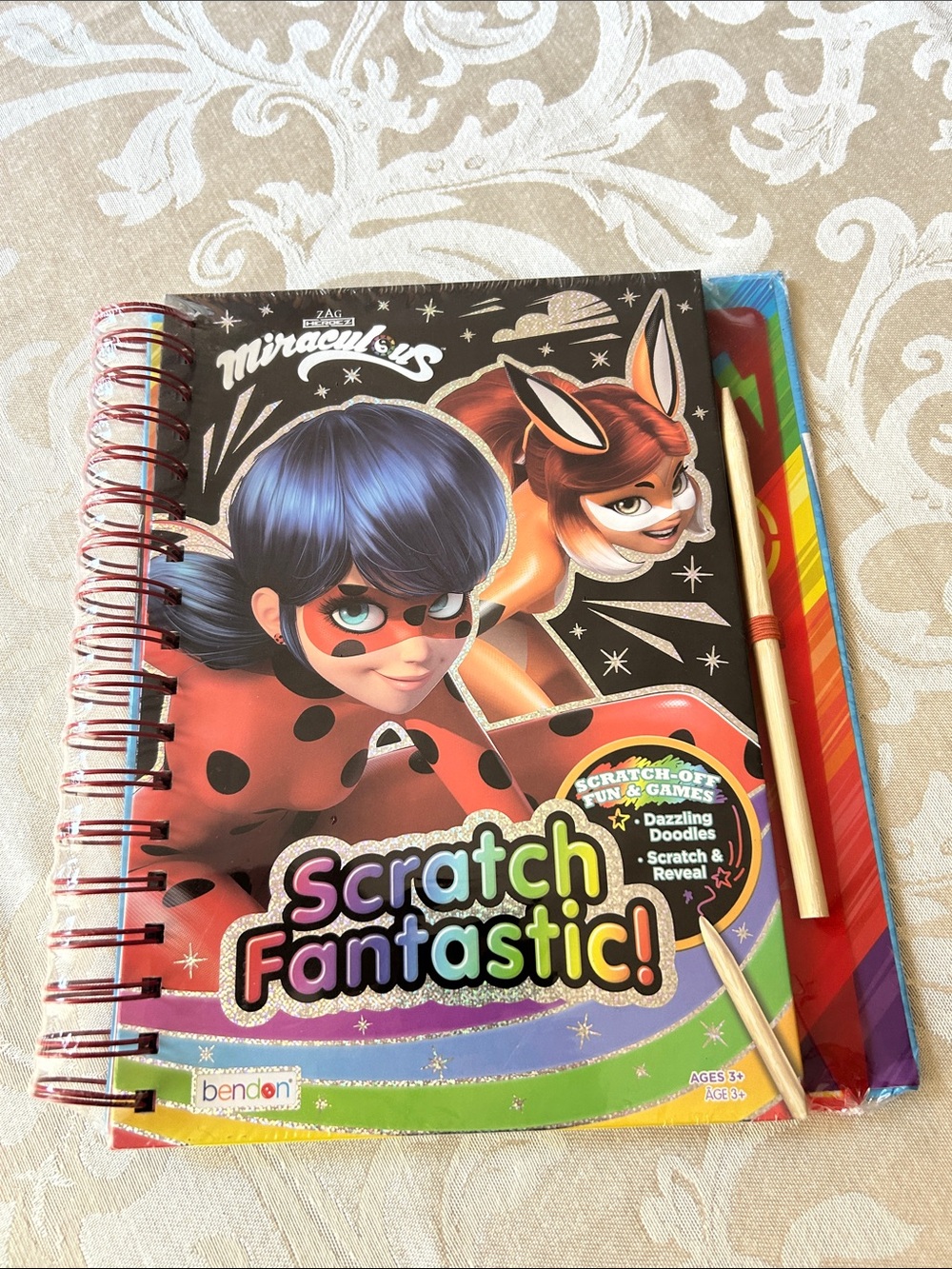 Scratch Fantastic! Kids Scratch Art Activity Book